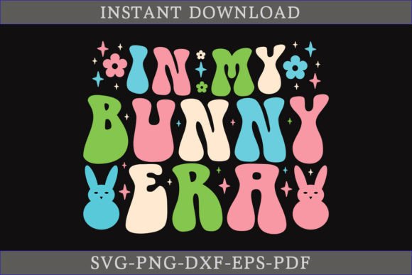 Download In My Bunny Era Retro Funny Shirt SVG - Funny shirt svg Collection