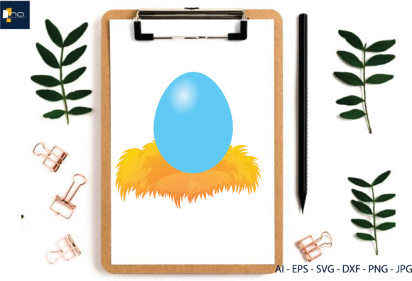 Download Easter Decorative Eggs on Straw - Decorative eggs Collection