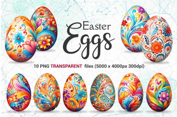 Download Easter Decorative Eggs - Decorative eggs Collection