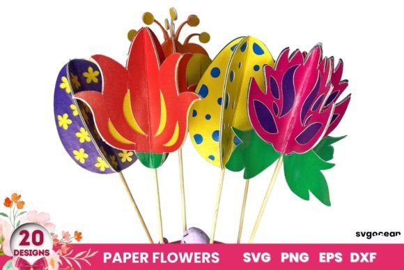 Download 3D Flowers SVG | Easter Cut Files - Easter cut files Collection